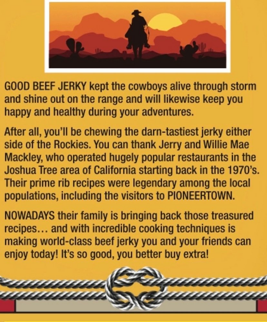 Artist Who Designed The Joshua Tree Jerky Label